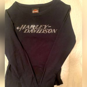 Small ladies Harley Davison long sleeve